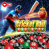 Cricket Ball Roulette on 1bet